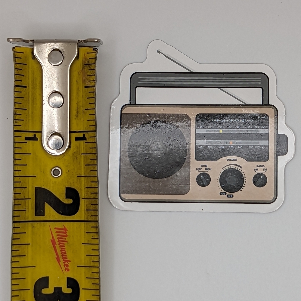 Radio Sticker - Picture 2 of 2